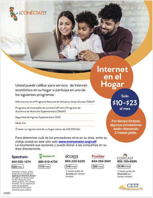 Affordable Internet Spanish 